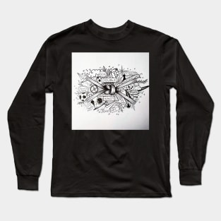 Stray Kids Double Knot Doodle Long Sleeve T-Shirt